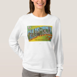 The Golden State - Large Letter Scenes T-Shirt