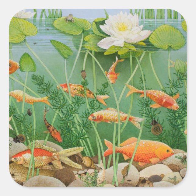 The Golden Touch 2011 Square Sticker (Front)