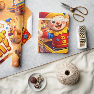 The golden toybox premium wrapping wrap paper