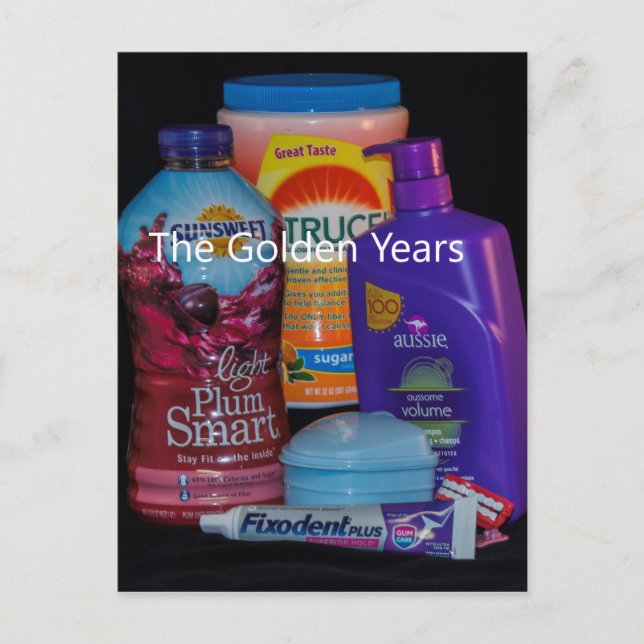 The Golden Years Postcard (Front)