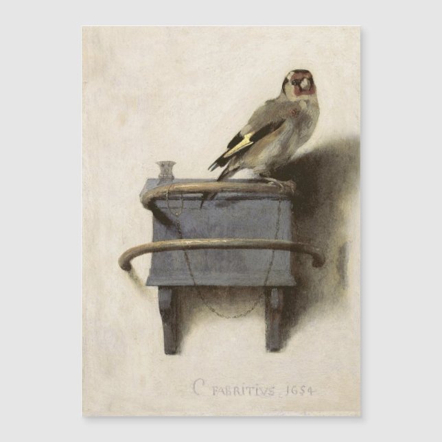 The Goldfinch by Carel Fabritius (Front)