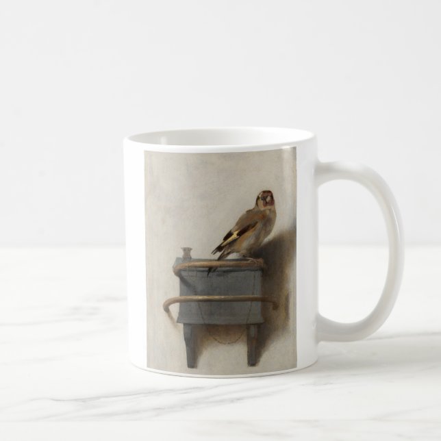 The Goldfinch Coffee Mug (Right)