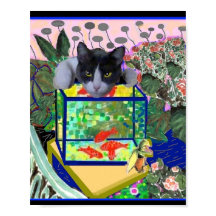 The Goldfish and Sheba Parody, Cat Art 