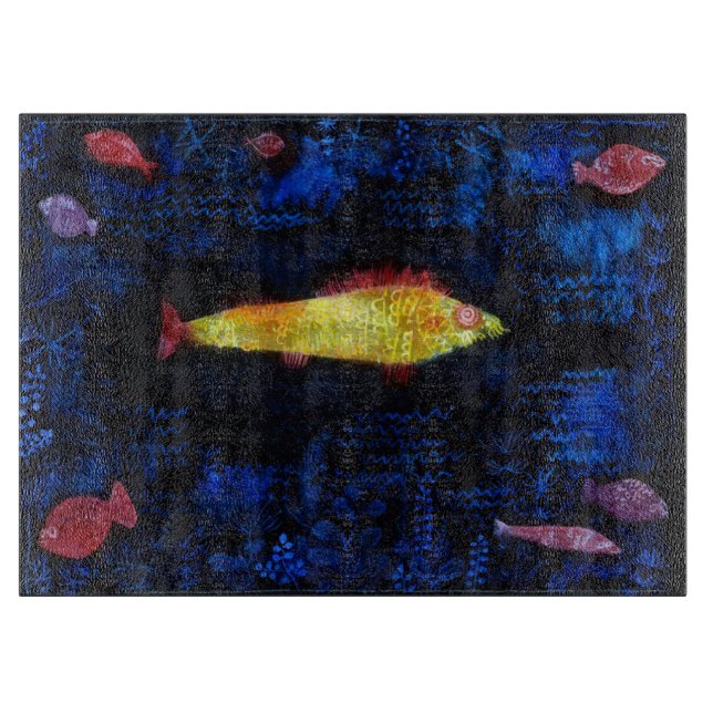 The Goldfish, Paul Klee Cutting Board (Front)