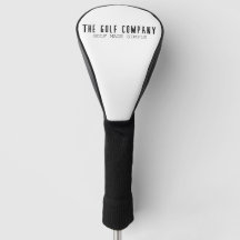 The Golf Company Simplistic Driver Cover.