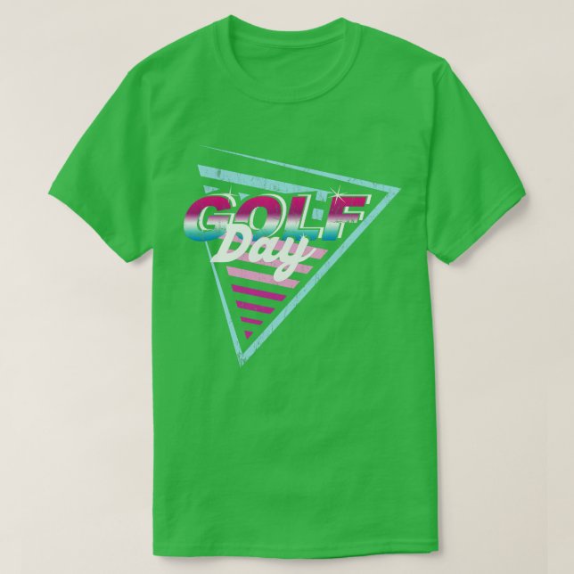 the golf day retro T-Shirt (Design Front)
