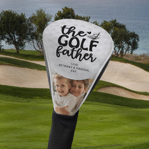 The Golf Father Custom Dad Photo Head Cover