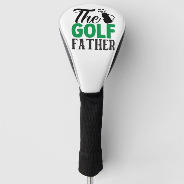 The Golf Father Head Cover (Front)