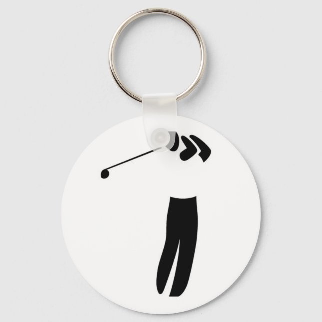 The Golf Lover Key Ring (Front)