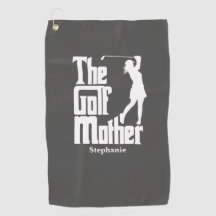 The Golf Mother With Name Funny Golf Theme
