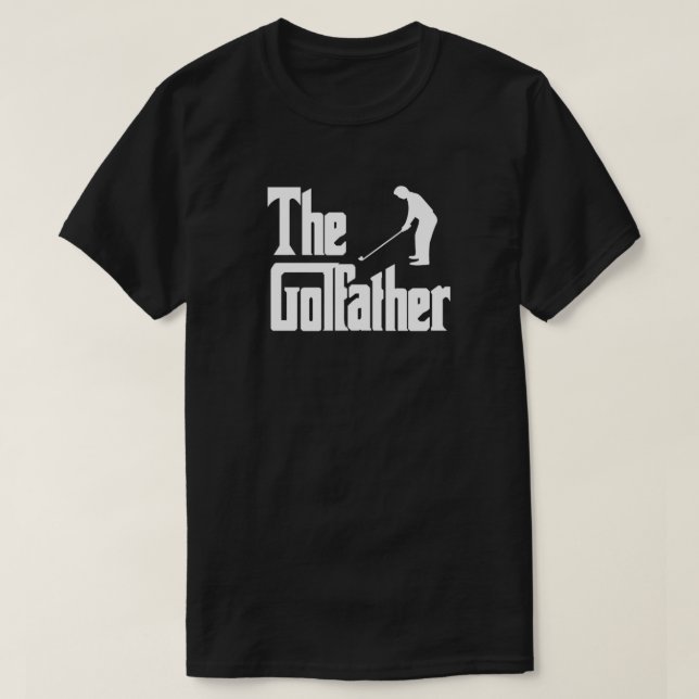 The Golfather  T-Shirt (Design Front)