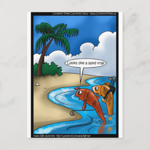 The Golfing Fish Funny Tees Cards & Other Gifts
