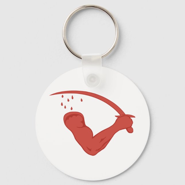 The Goliad Flag Key Ring (Front)