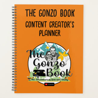 The Gonzo Book Content Creator's Planner