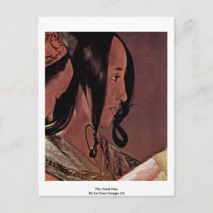 The Good Fate  By La Tour Georges De Postcard