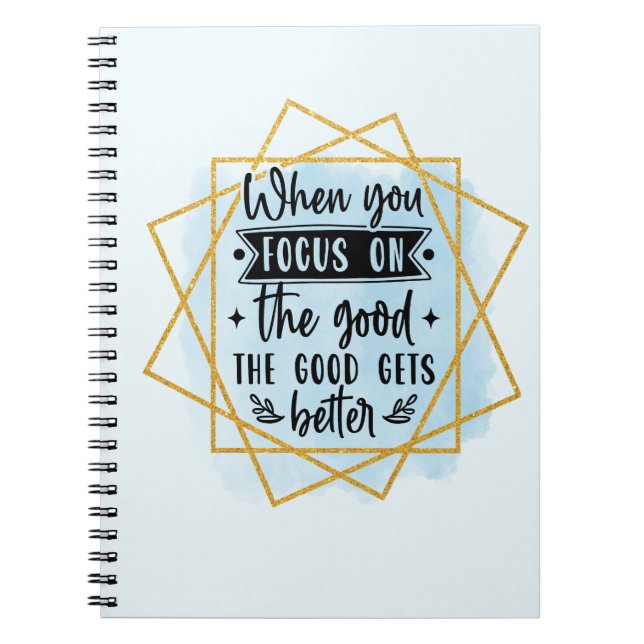The Good Gets Better Notebook (Front)