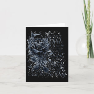 The Good Girl In Me Got Tired Of The Bul So The Bt Card