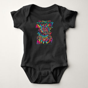 The Good Girl In Me Tattoo Skull Rose Baby Bodysuit