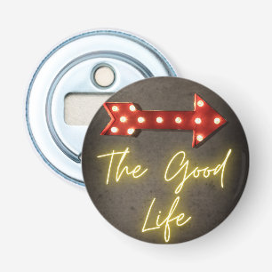 The Good Life Neon Arrow  Bottle Opener