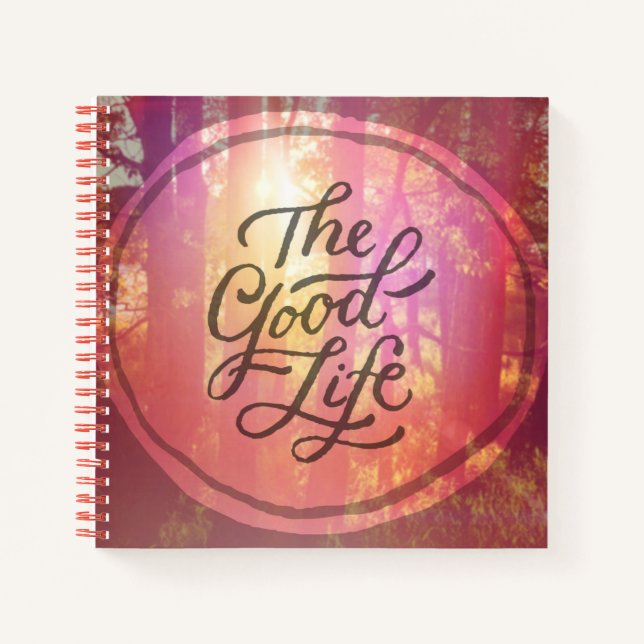 The Good Life Notebook (Front)