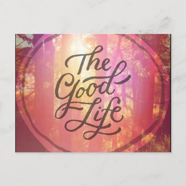 The Good Life Postcard (Front)