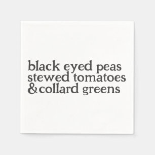 The Good Luck Paper Napkin