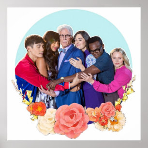 the good place cast poster