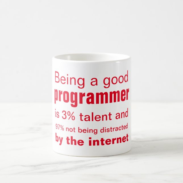 The good programmer coffee mug (Center)