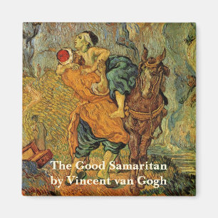 The Good Samaritan by Vincent van Gogh Magnet