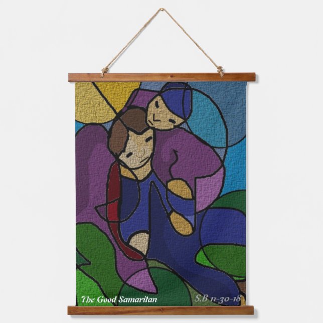 The Good Samaritan: Hanging Tapestry (Front)