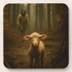 The Good Shepherd and the Lost Lamb – Jesus & Lamb Coaster