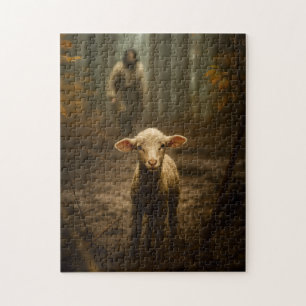 The Good Shepherd and the Lost Lamb – Jesus & Lamb Jigsaw Puzzle