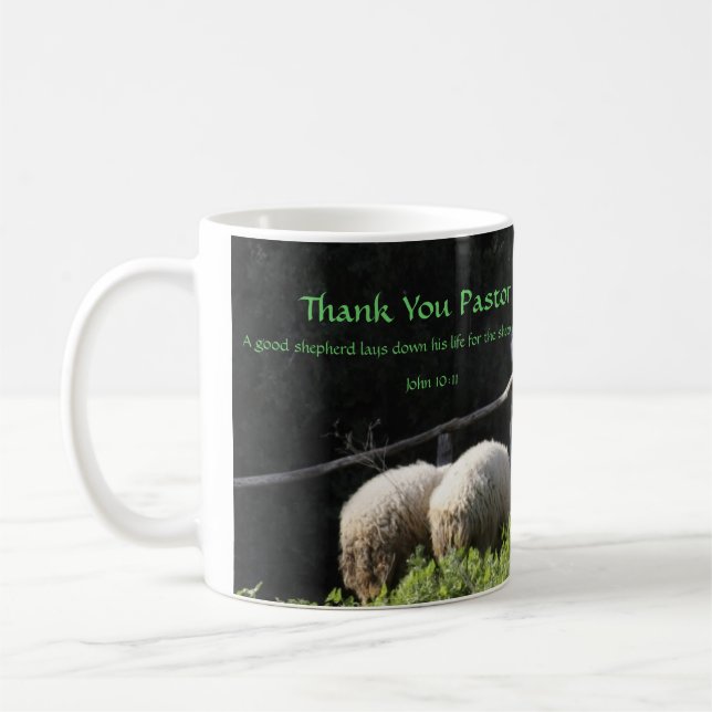 The Good Shepherd Coffee Mug (Left)