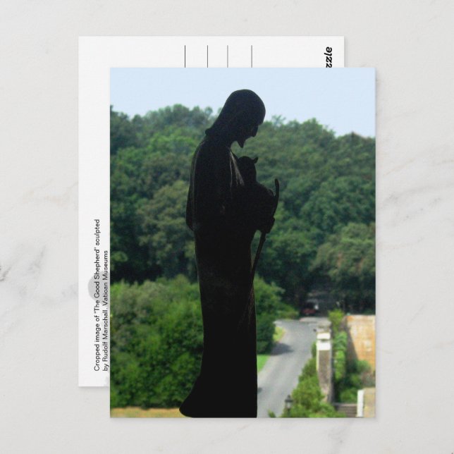 The Good Shepherd (color) - postcard (Front/Back)