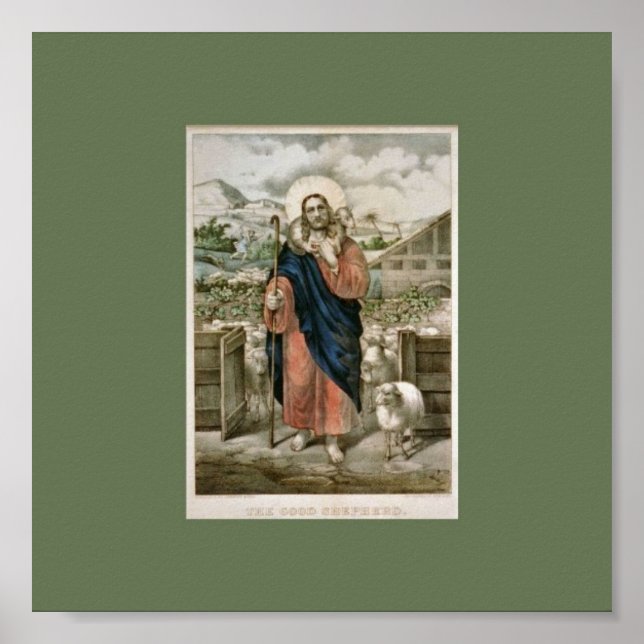 The Good Shepherd Print (Front)