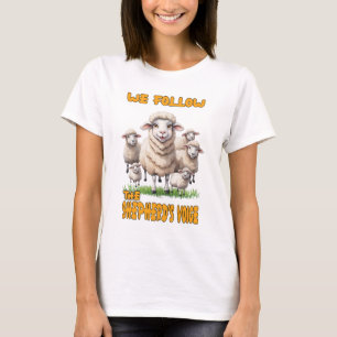 The Good Shepherd Women White T-Shirt