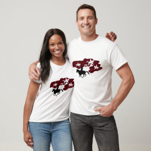 The Good the Bad and the Ugly - Title Horses T-Shirt