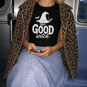 The Good Witch Matching Halloween Design T-Shirt