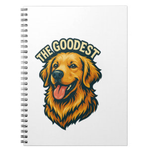 The Goodest Tee Unique Design Notebook