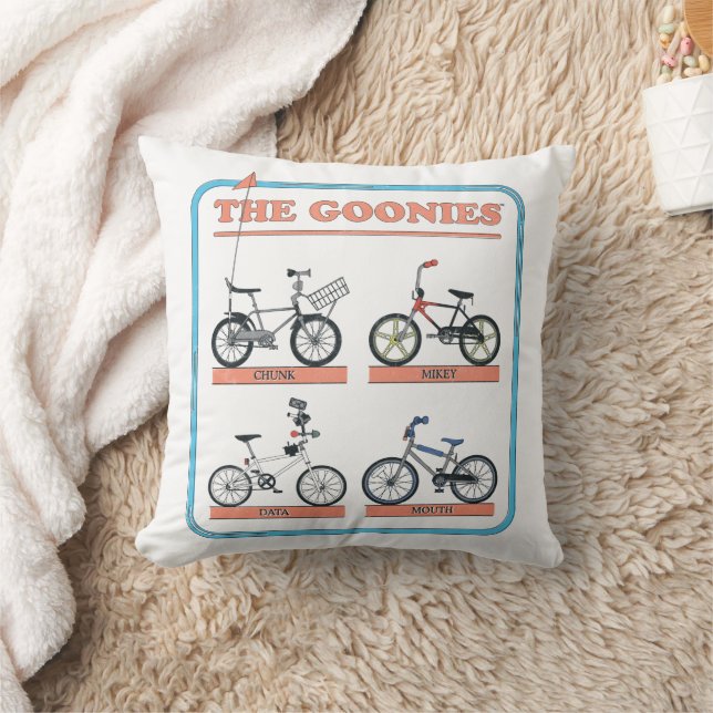 The Goonies Bicycle Chart Cushion (Blanket)