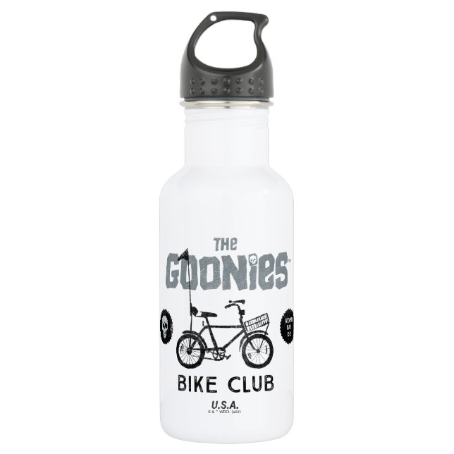 The Goonies Bike Club U.S.A. 532 Ml Water Bottle (Front)