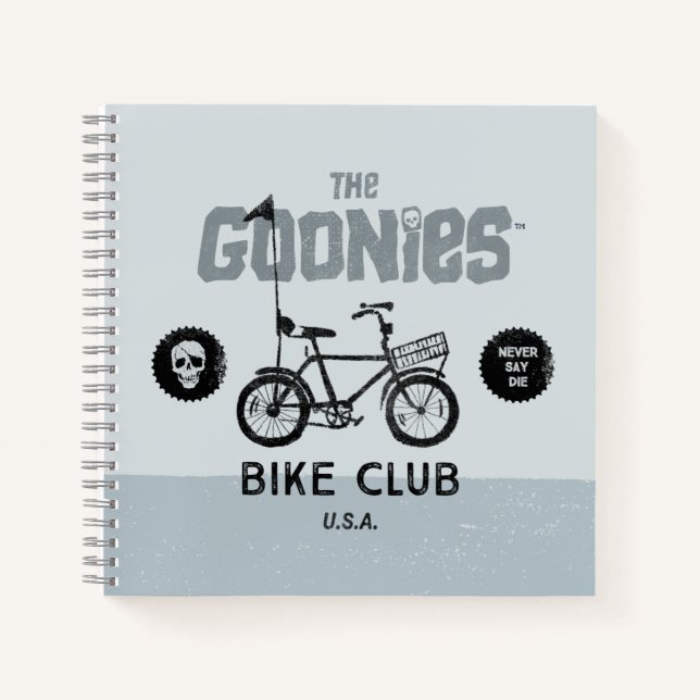 The Goonies Bike Club U.S.A. Notebook (Front)