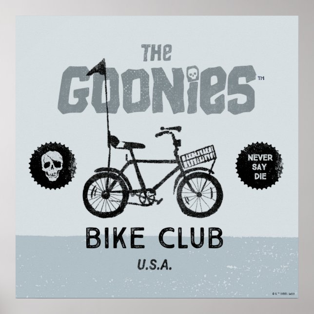 The Goonies Bike Club U.S.A. Poster (Front)