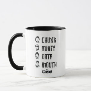The Goonies   Chunk, Mikey, Data, Mouth Mug