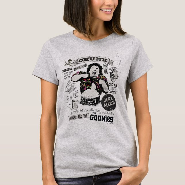 The Goonies Chunk Retro Collage T-Shirt (Front)