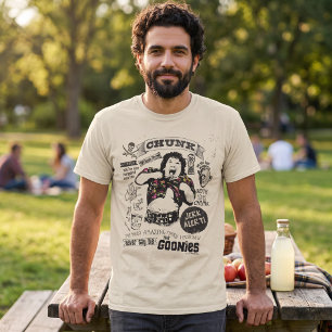 The Goonies Chunk Retro Collage T-Shirt
