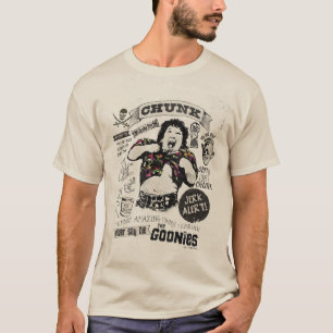 The Goonies Chunk Retro Collage T-Shirt