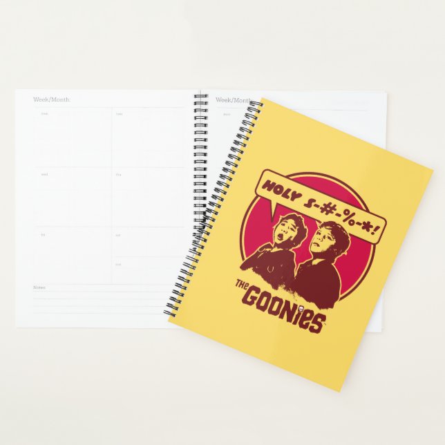 The Goonies Data Expletive Planner (Display)