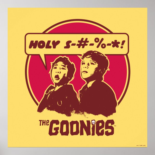 The Goonies Data Expletive Poster (Front)