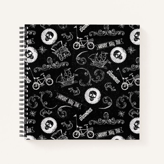 The Goonies Icons Pattern Notebook (Front)